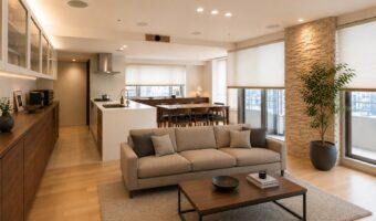 仕事部屋のあるマンションの全面リノベーション・リフォーム